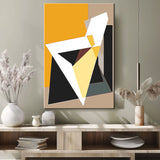 Malen nach Zahlen Kunst Minimalismus Einfache Formen Quadrat II