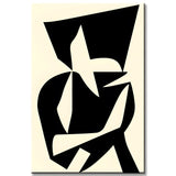 Malen nach Zahlen Kunst Minimalismus Freie Gestaltung Schwarz II
