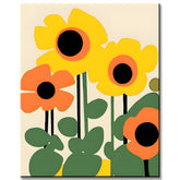 Malen nach Zahlen Minimalismus Sonnen Blumen Feld