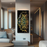 Malen nach Zahlen Panorama Vintage Mandala Kunst