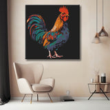 Malen nach Zahlen Gallisches Huhn