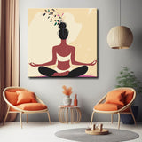 Malen nach Zahlen Kunst Sitzmeditation