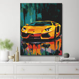 Lamborghini - Malen nach Zahlen