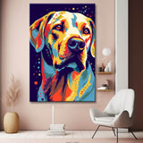 Labrador Retriever Schönheit - Malen nach Zahlen