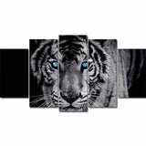 Schwarz-Weiss Tiger TierKunst