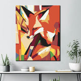 Malen nach Zahlen Roter Fuchs