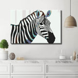 Malen nach Zahlen Zebra Tier