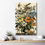 Malen nach Zahlen Blumenstrauss in Vase