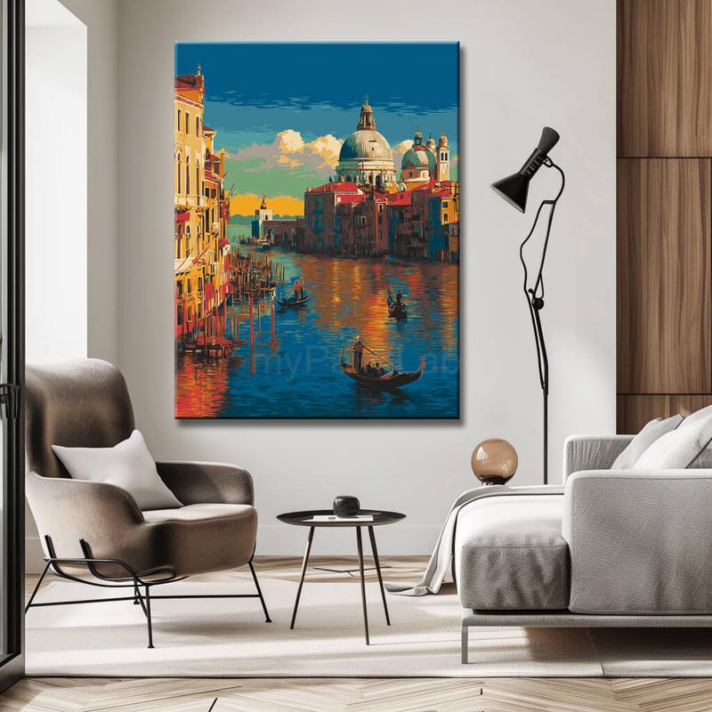 Malen nach Zahlen Venedig