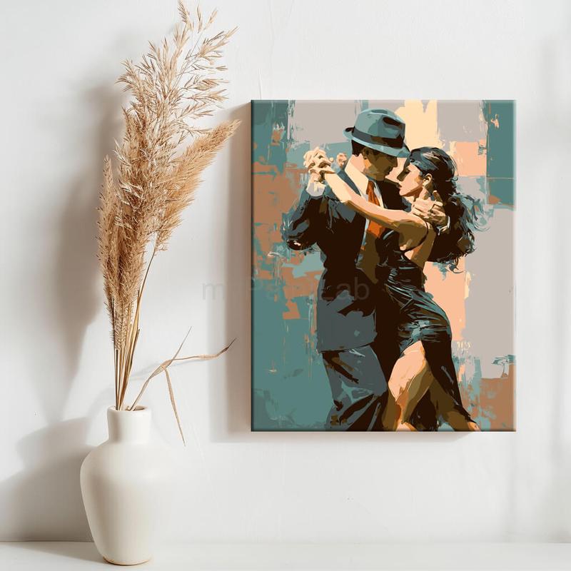 Malen nach Zahlen tango tanz Bilder