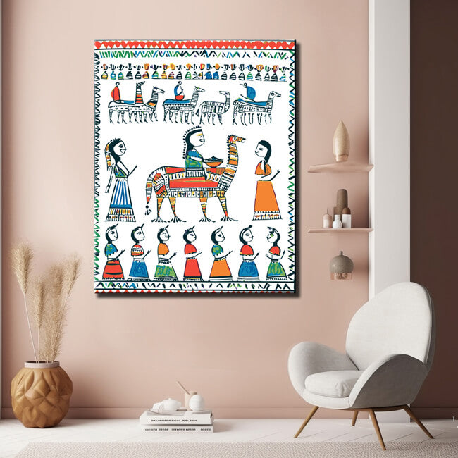 Malen nach Zahlen Afrika Kunst
