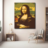 Malen-nach-Zahlen Mona Lisa