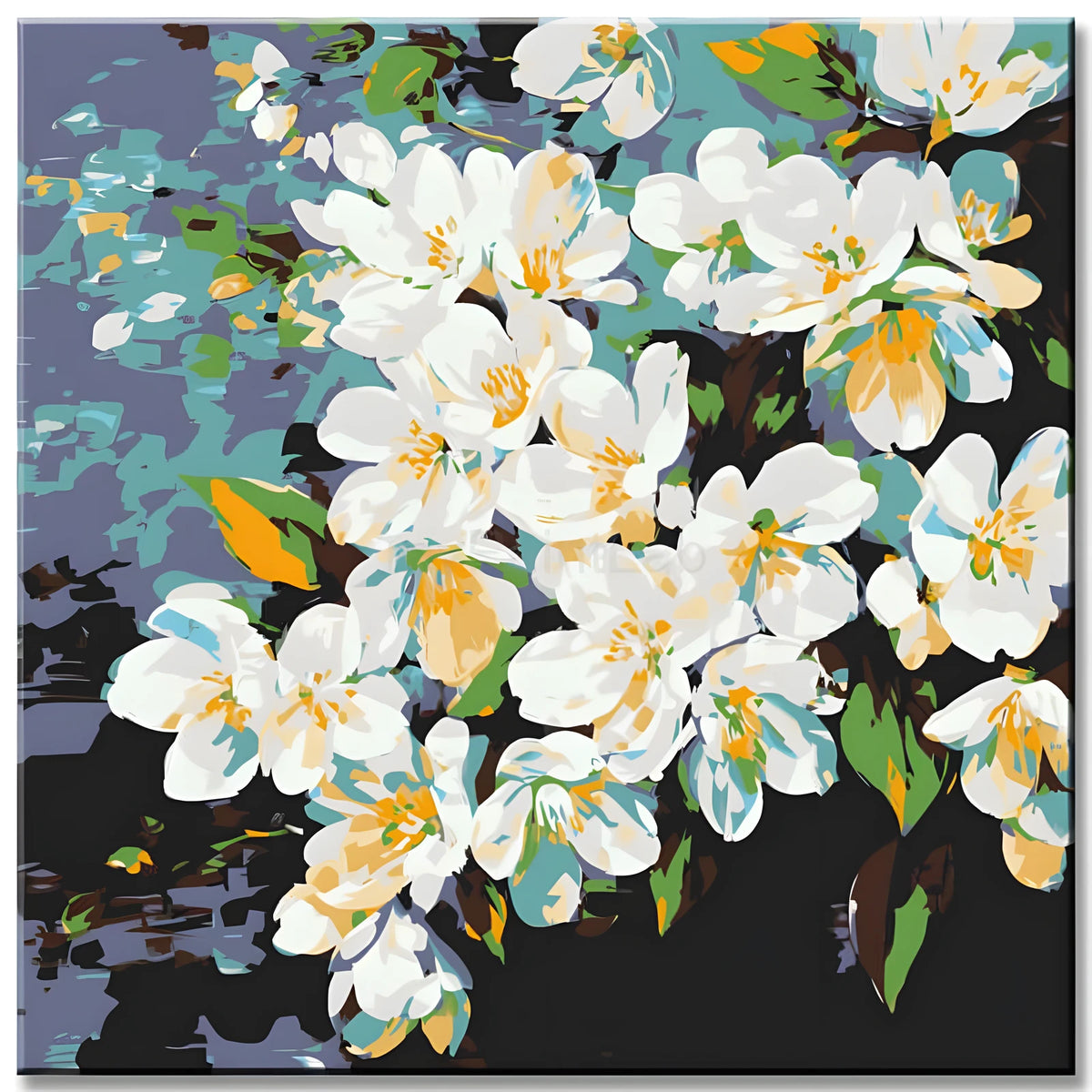 Malen nach Zahlen Blumen
