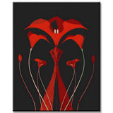 Malen nach Zahlen Masdevallia Coccinea Orchideen Blumenkunst