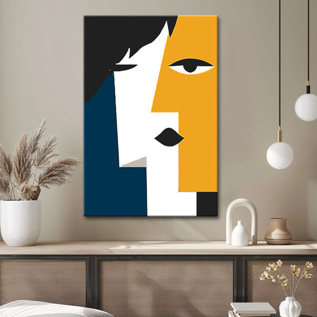 Malen nach Zahlen Kunst Geometische Abstrakte Illustrationen I