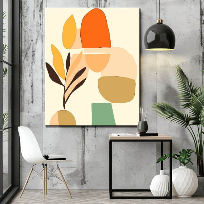 Malen nach Zahlen Minimalismus Freie Kunst