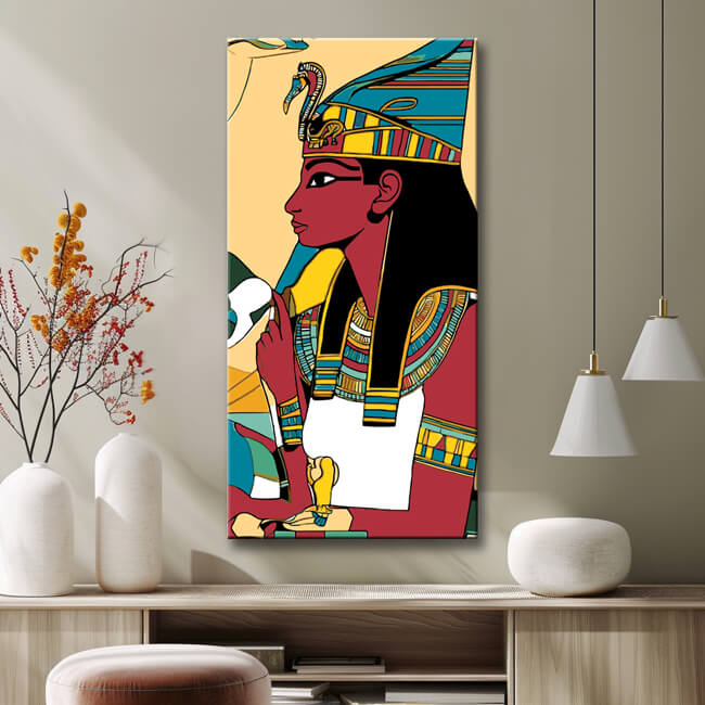 Malen nach Zahlen Kunst Ägypten Pharao