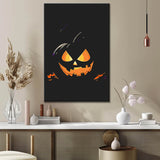 Malen nach Zahlen Halloween Kürbis Gesicht