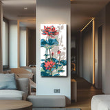 Malen nach Zahlen Panorama Kunst Seerose
