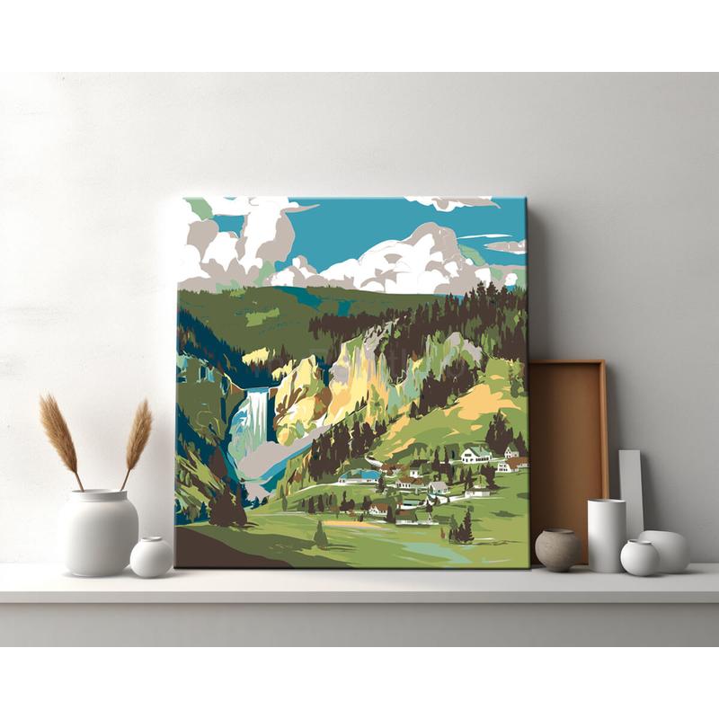 Malen nach Zahlen Kunst Landschaften