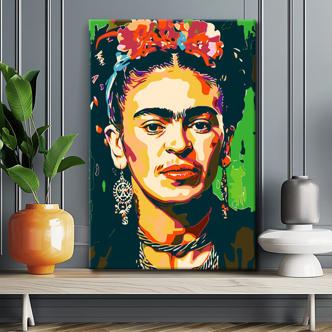 Malen nach Zahlen Frida Kahlo Kunst