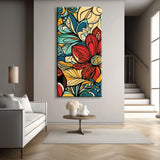 Malen nach Zahlen Mandala Blumen II