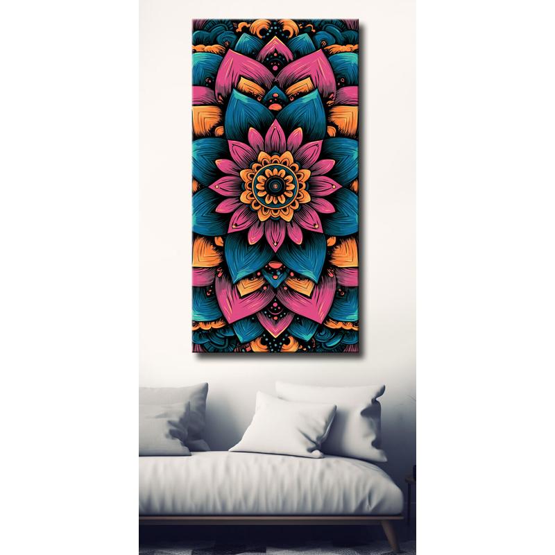 Malen nach Zahlen Vintage Mandala Kunst