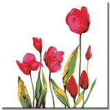 Malen nach Zahlen Blumen Zwei Rote Tulpen