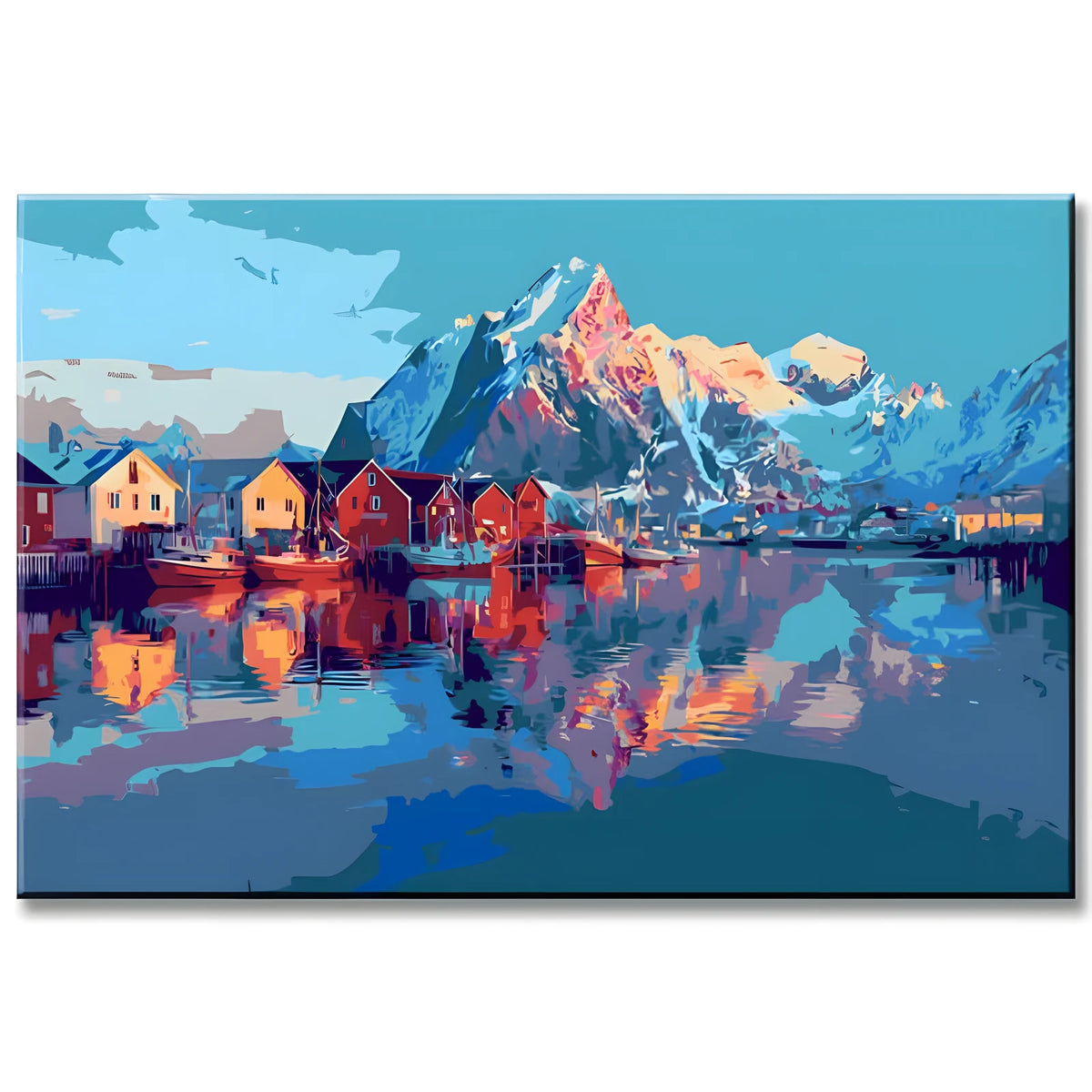 Malen nach Zahlen Norwegen Lofoten