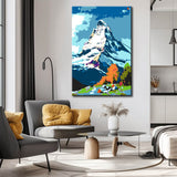 Malen nach Zahlen Berge Matterhorn