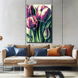 Malen nach Zahlen Tulpen Kunstmalerei