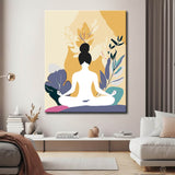 Malen nach Zahlen Kunst Meditatives Yoga