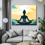Malen nach Zahlen Yoga und Meditation
