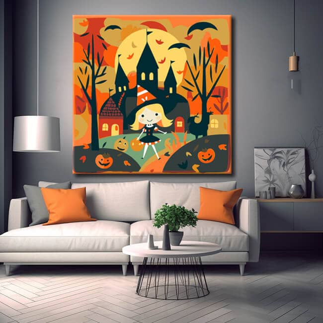 Paint by Numbers for Children Fairy Tale Painting