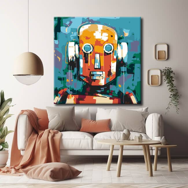 Painting by Numbers for Children Robots