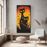 Malen nach Zahlen Katzen Kunstmalerei