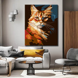 Malen nach Zahlen Sibirische Katze