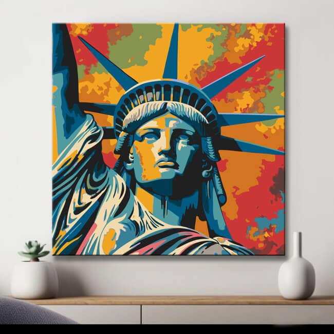 Paint by Numbers Statue of Liberty USA New York