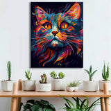 Malen nach Zahlen Tierkunst Katzenmalerei II