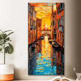 Venedig Rialto Brücke Malen nach Zahlen