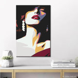 Malen nach Zahlen White Lady