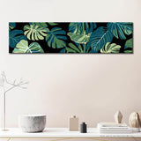 Malen nach Zahlen Panorama Monstera Blätter