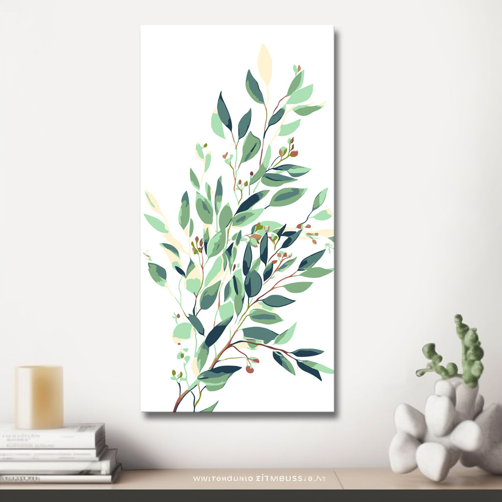 Malen nach Zahlen Eukalyptus