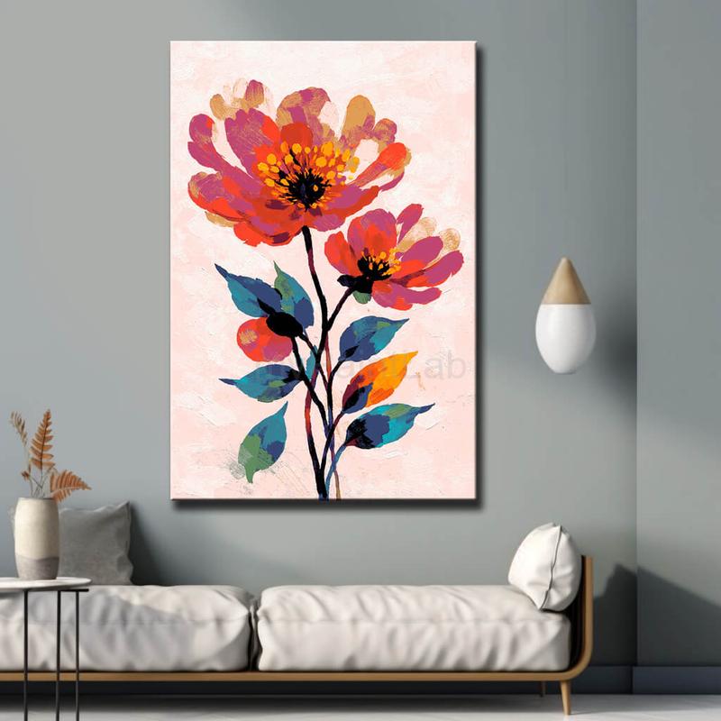 Malen nach Zahlen Blume