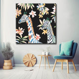 Malen nach Zahlen Tiere Zebra Giraffe
