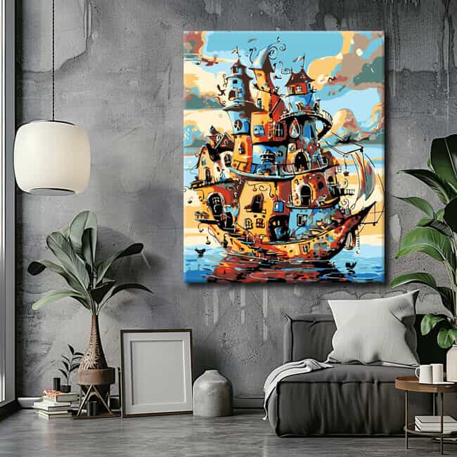 Paint by Numbers: A City as a Ship